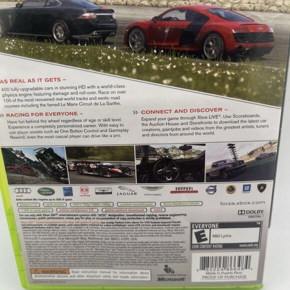 Forza Motorsport 3 Xbox 360 CIB Complete Tested & Working - Picture 4 of 8